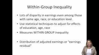 Poverty and Public Policy Module 2.2: Across- versus Within-group Inequality