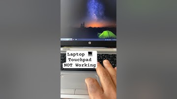 Laptop Touchpad NOT Working #laptoprepair #computertips