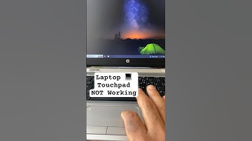 Laptop Touchpad NOT Working #laptoprepair #computertips