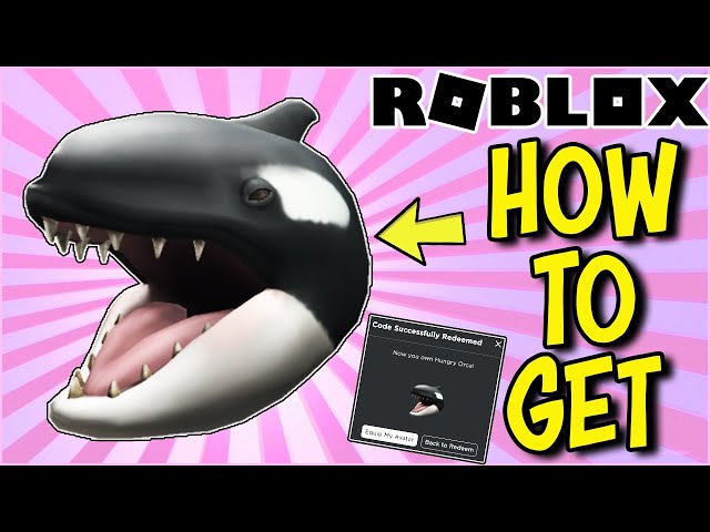 ROBLOX - Hungry Orca Hat Accessory (ALL Platforms)