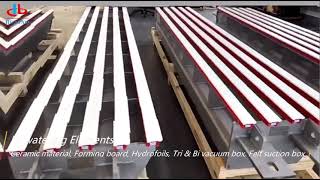 Dewatering elements for your Paper Machine.