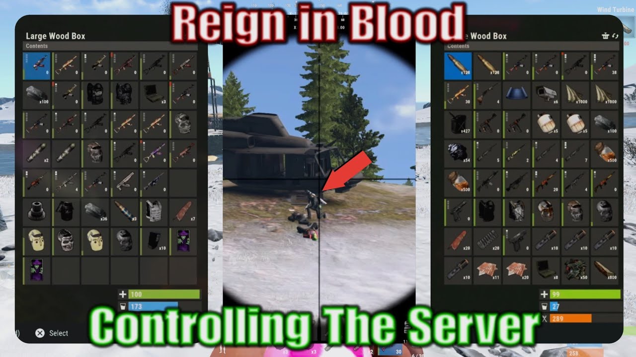 Reign in Blood | How we end up controlling the server - Rust Console ...
