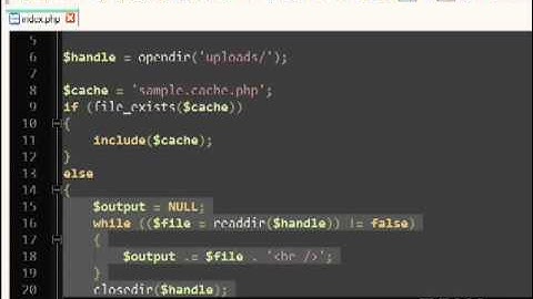 16 PHP - Caching Cache.flv