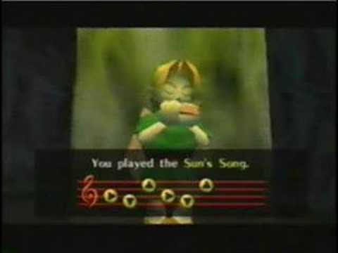 The Legend of Zelda:Ocarine of Time-Sun's song 