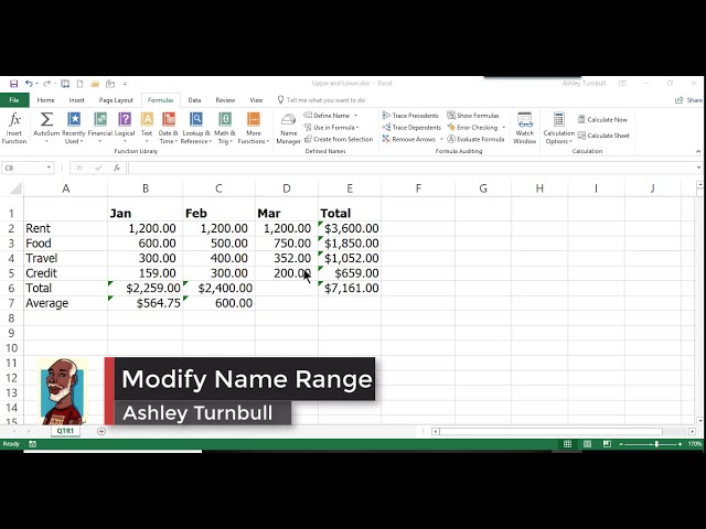 Modify Name Range