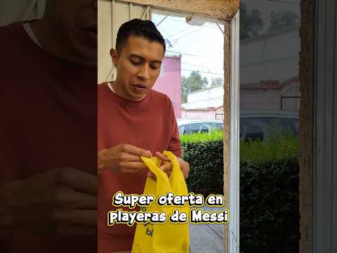 Encontramos estas ofertas en playeras de Messi...Tu ya fuiste por la tuya❓#mundial #messi #futbol