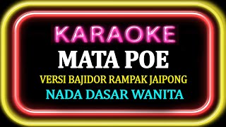 Karaoke Mata Poe  Ade Astrid  Abiel Jatnika  Bajidor