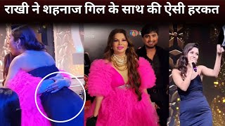 Shehnaaz Gill & Rakhi Sawant Performance At Middle East Achievement Live From Dubai Viral Video