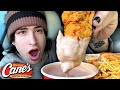 Raising canes huge sauce cup dipping