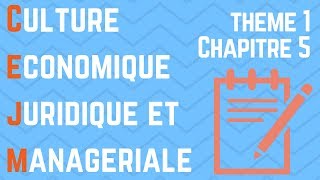 CEJM - Th1 Chap5 : Finalités et performance de l'entreprise