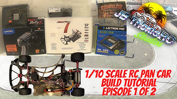 RC Oval Pan Car Kit Build Tutorial {Episode 1 of 2} (Hyperdrive, maintenance, build, tips & tricks)