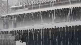 أصوات المطر الغزير للنوم | أجواء مطر هادئة، تخفيف التوتر والتركيز screenshot 3