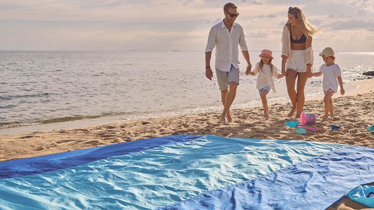 Wekapo Extra Large Sandproof Beach Blanket Amazon YouTube