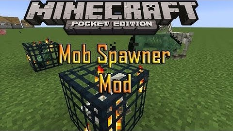 Minecraft PE | Mob Spawner Mod [8.1]