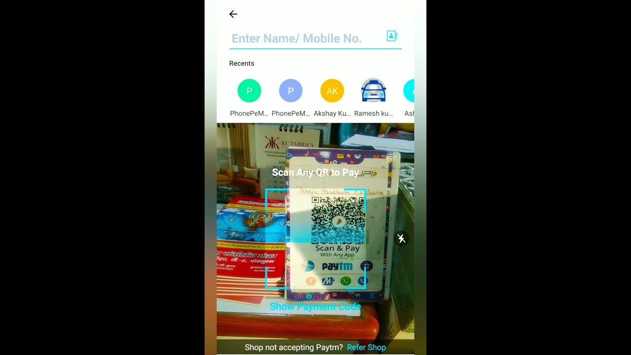 Paytm|how to scan QR code|how to make payment by UPI ID