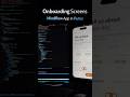 Onboarding Screen - part 1 #flutter #flutterdev