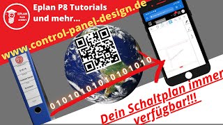 Making your circuit diagram available worldwide is easy. With EPLAN eVIEW and a QR code.