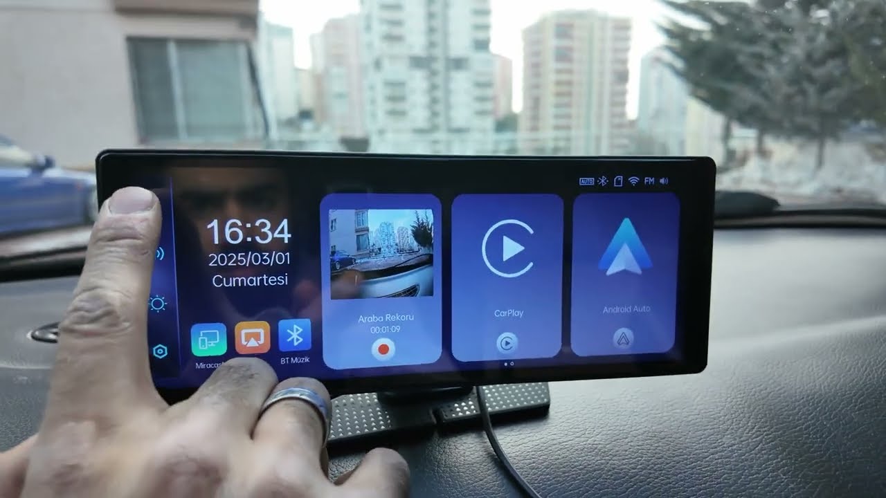 カープレイ車動画VISIT CARAUTO MULTI-mediaAI VISIT（ビジット