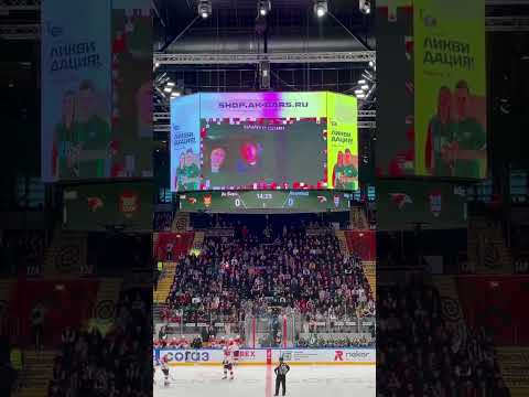 Мусагалиев и Дорохов на матче «Ак Барса»