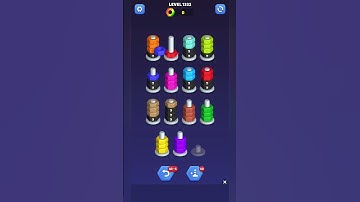 nut sort game/ level 1332 #shorts #ammycandycrush #gameplay #puzzlegames #mobilegames