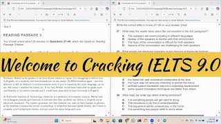 IELTS 19 AR answers with logical explanation | Is the era of artificial speech translation upon us