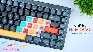 Nuphy Halo75 v2 (Silent Lemon v3 スイッチ) Nuphy Halo75 v2 (Silent Lemon v3 スイッチ) Nuphy Halo75 V2
