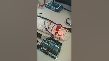 An LED controlled by a sound sensor