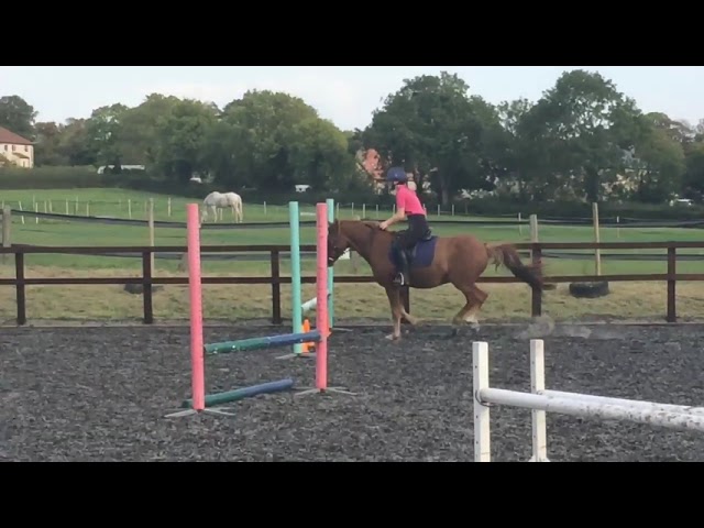 Jump training with the lovely Jayne Smith 