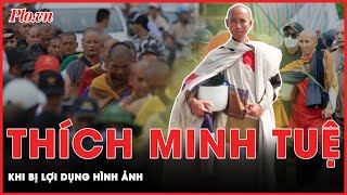 Thích Minh Tuệ không muốn ai đi theo nhưng vẫn không ngăn được đám đông hiếu kỳ | Thời sự