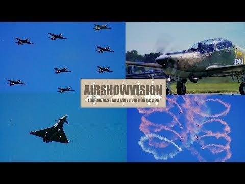 LINTON BFJT GRADUATION RAF100 & TYPHOON DEMO + C17 (airshowvision)