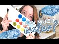 Watercolor Basics Lesson 2 - How Much Water to Use? | Watercolor Painting for Beginners