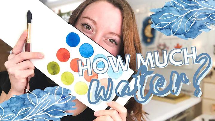 Watercolor Basics Lesson 2 - How Much Water to Use...