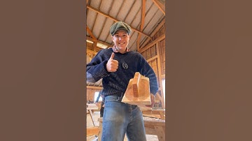 Making a timber truss with traditional hand tools #handtools #ireland #woodwork #joinery