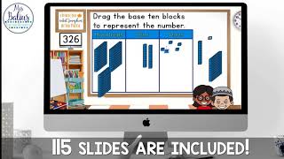 Second Grade Digital Place Value Preview