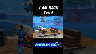OnePlus 15R The Best For Free Fire? 1vs4 Test #oneplus15r #freefire #viral #90fps #shorts