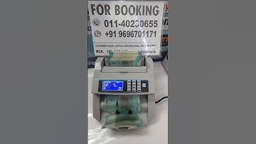 The ABSOLUTE BEST Cash Counting Machine with Fake Note Detection #FastCashCounter #Accurate