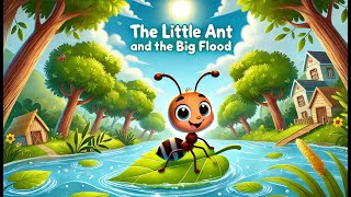 "Learn Kindness and Teamwork | The Little Ant and the Big Flood"
