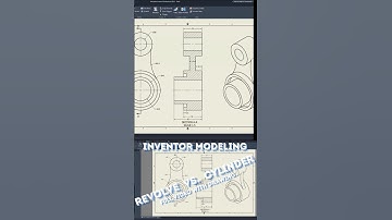 Inventor Modeling and Assembly #autocad #inventor #solidworks #cad #cadsoftware #draftingsoftware