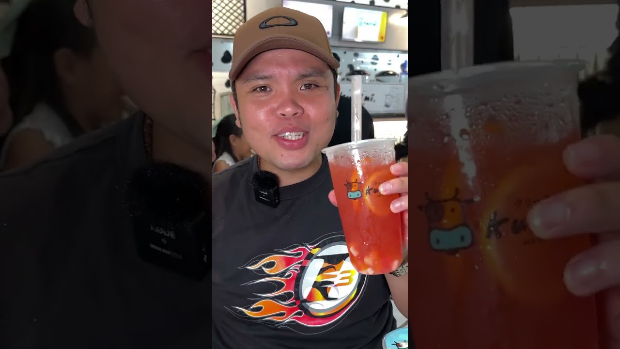 MILK TEA na PAPAWI ng INIT sa TAG INIT Kurimi Milk Tea Bar Ayala Malls Feliz クリーミー