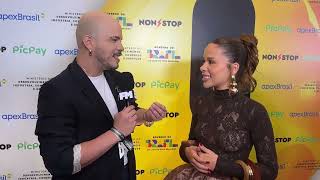 Filipe Mello entrevista Laura Brito na Premiação Ibest 2026