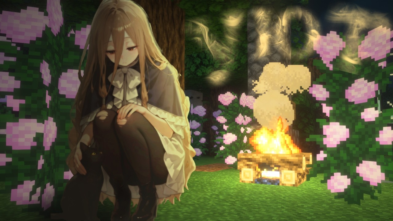 Самый милый майнкрафт с подругой