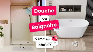 Douche Ou Baignoire ? Conseils Pour Choisir Le Format Le Plus Adapté