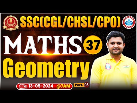 SSC CPO 2024, SSC CGL Maths Class, SSC CPO Maths Geometry Class, SSC CHSL Maths Class By Rahul Sir
