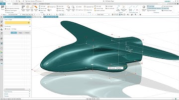 NX Industrial Design Realize Shape Intro Demo