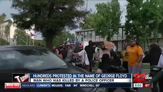23ABC recaps Friday night's protest in Downtown Bakersfield
