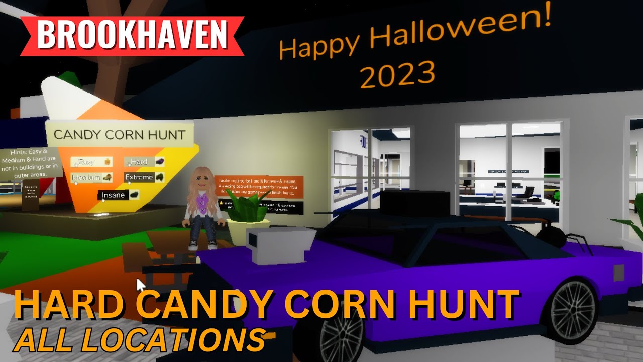 🍬 BROOKHAVEN HARD CANDY CORN HUNT YouTube