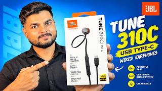 JBL Tune 310C USB-C Earphones Review 🔥 Hi-Res Audio & Pure Bass Under ₹1,500?
