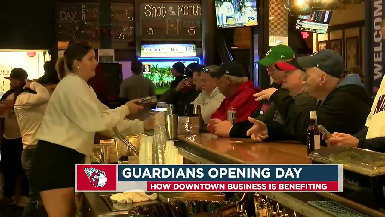 Business booming in downtown Cleveland as professional sports heat up