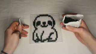 Super Cute Sloth ASMR Pixel Art 