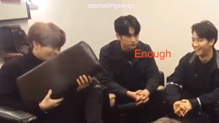 3 MINUTES OF YOUNGJAE ANNOYING GOT6 | random vlive